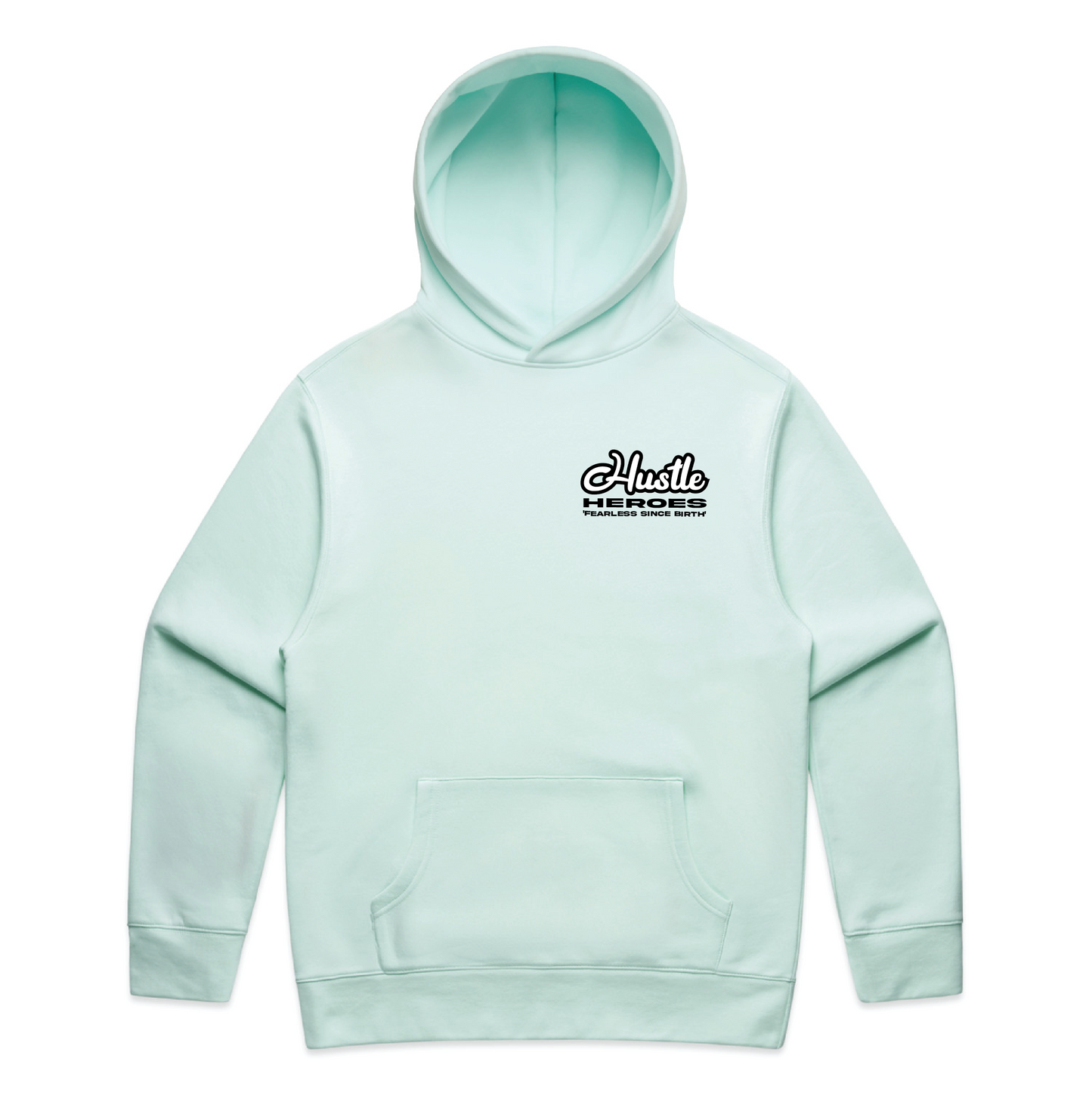 Hustle Heroes Hood Sea Foam